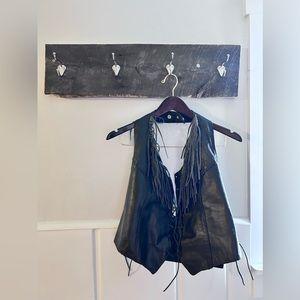 genuine leather halter